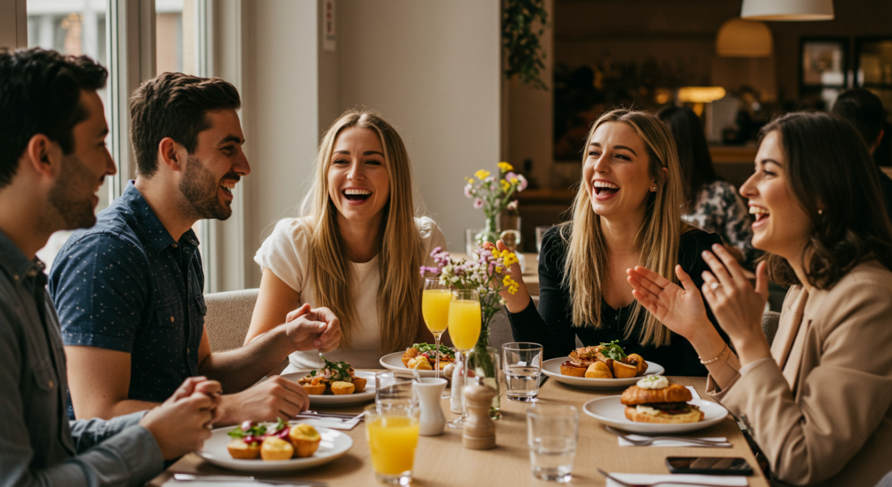 4. Sunday in Brooklyn London – Laid-Back Brunch That Feels Like a Treat