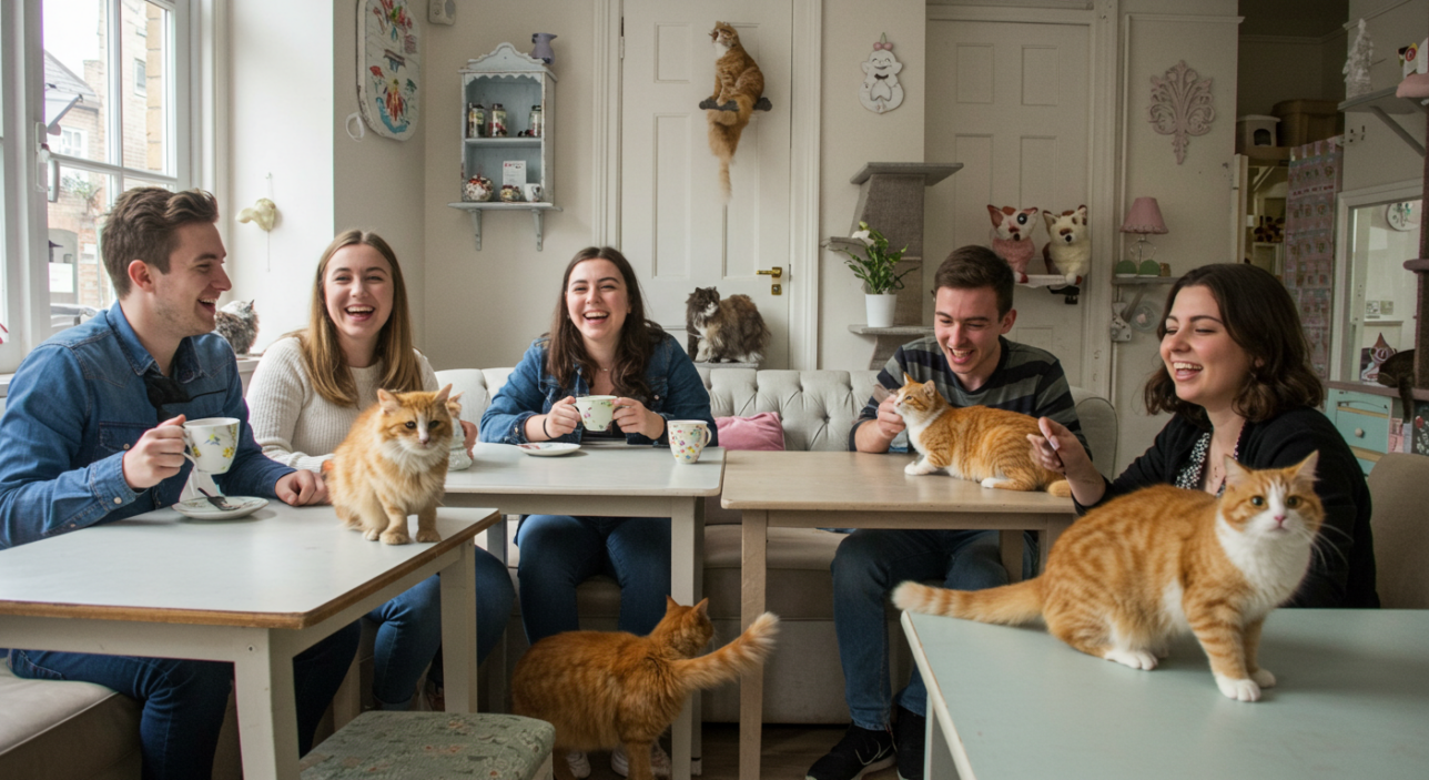 7. Java Whiskers Cat Café – Coffee, Calm, and a Few Curious Cats