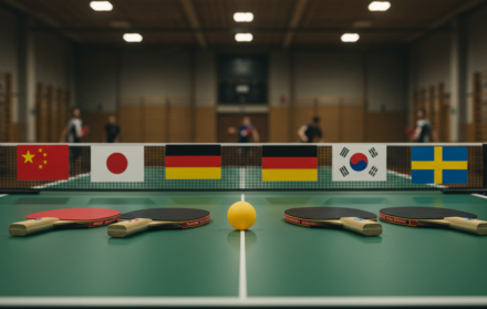 Which countries are the best at table tennis