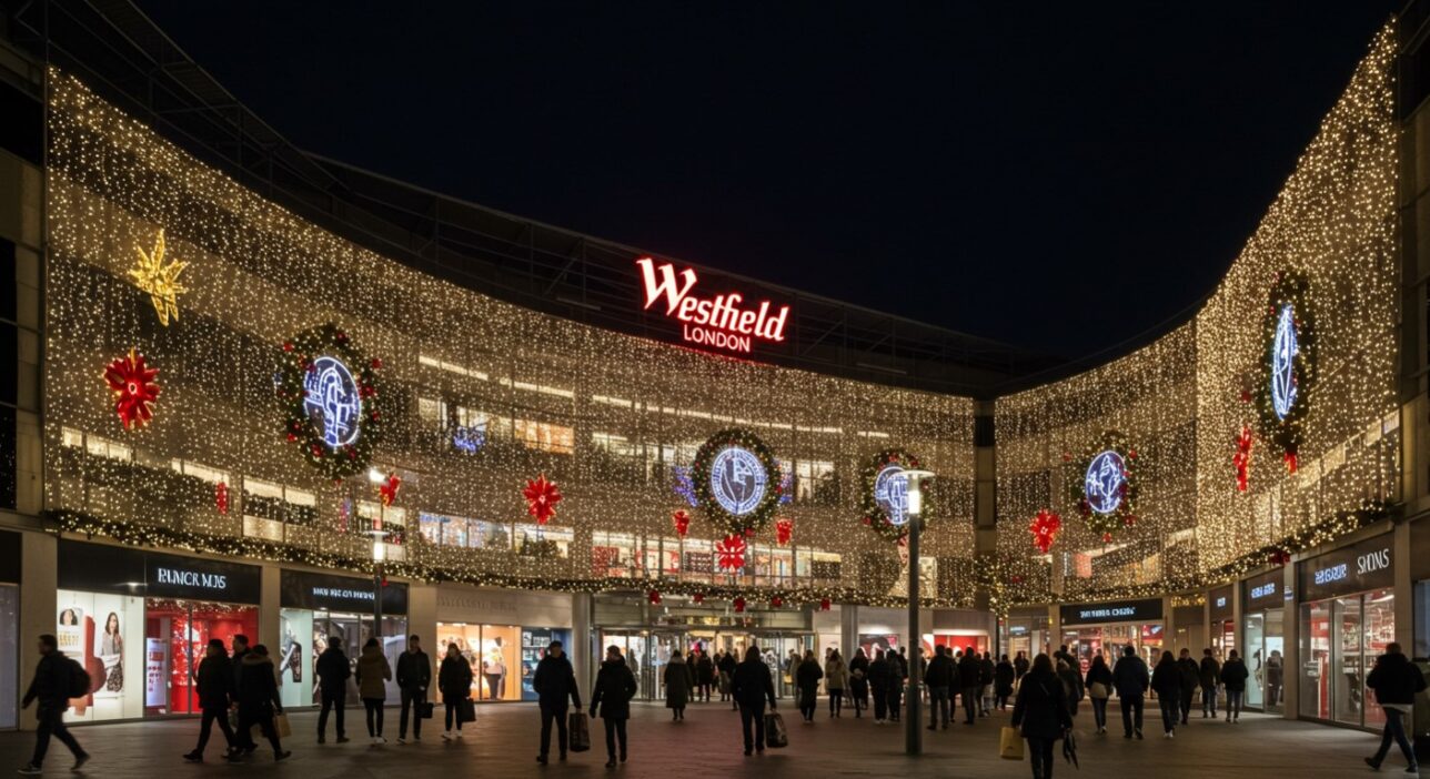 Christmas Shopping at Westfield London
