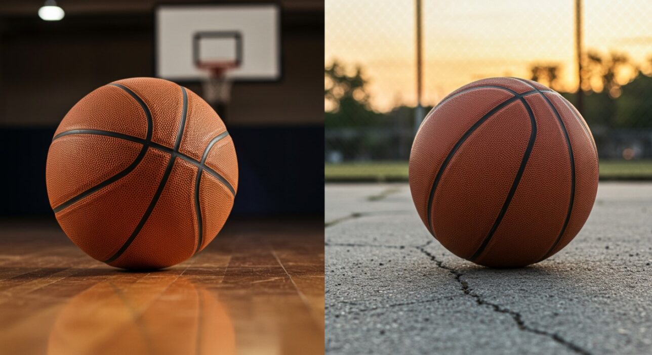 Indoor and Outdoor Basketball