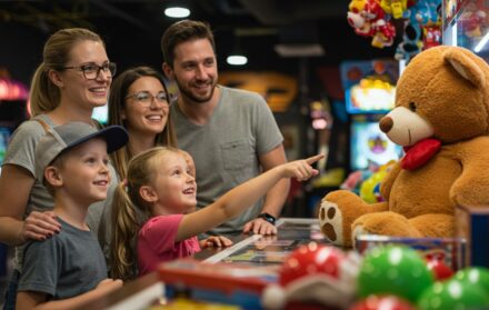 kids' arcade experience