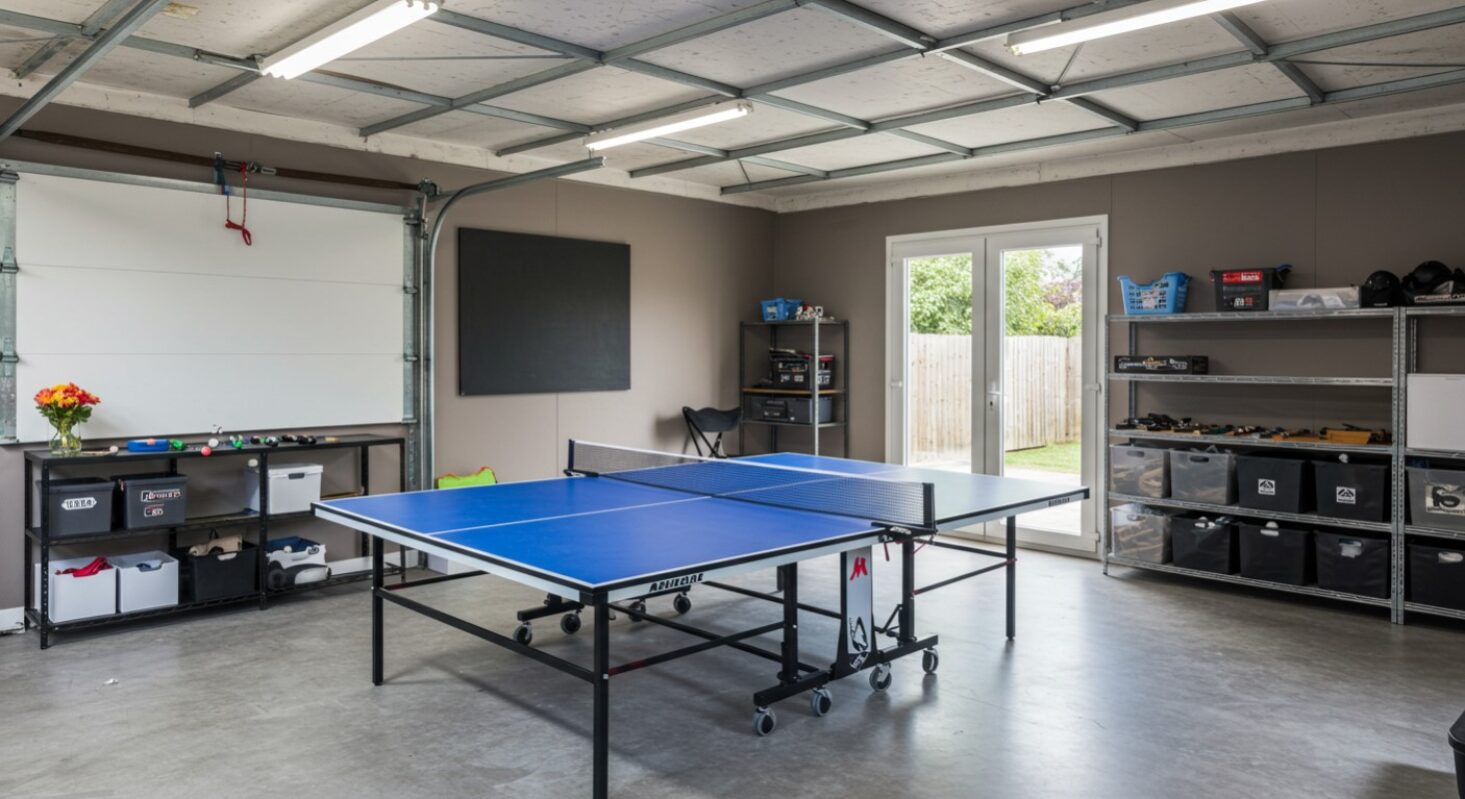 Ping Pong Table Space