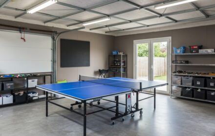Ping Pong Table Space