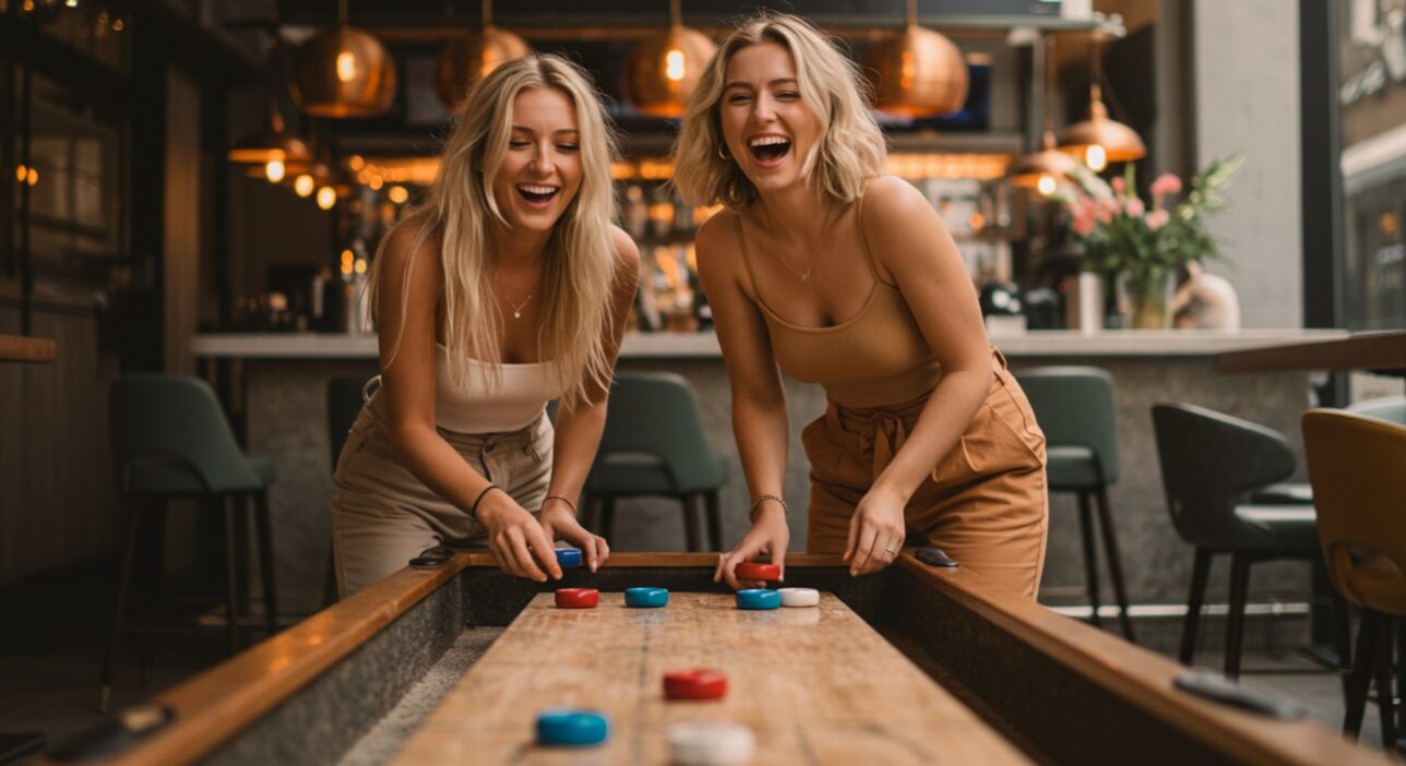 Space Requirements for Shuffleboard Tables