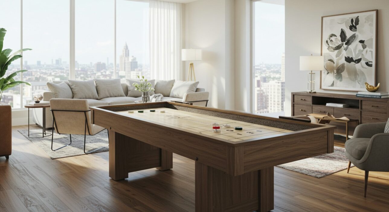 Why Shuffleboard Table Size Matters